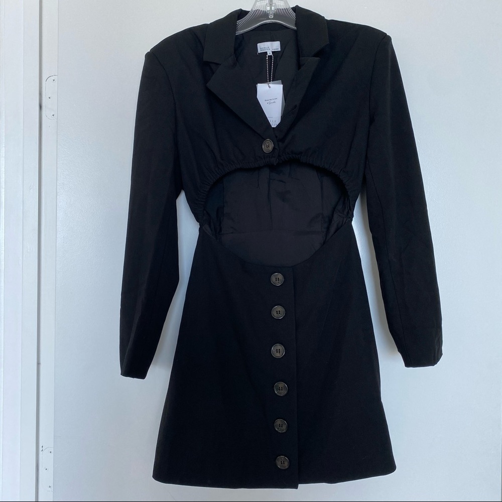 Danielle Bernstein Cutout Blazer Dress NWT - Picture 3 of 7